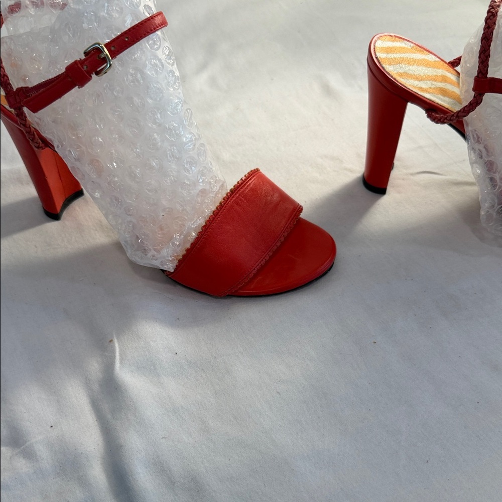 Stuart Weitzman Scarlet Red Heels